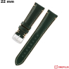 Acheter Genuine Leather Bracelet 22mm OnePlus Green | Free Shipping
