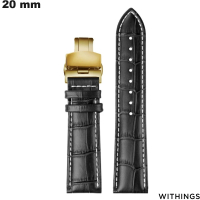 Premium 20 mm Leather Bracelet Withings # Best Price