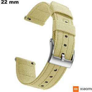 Comprar Pulseira Textil de smartwatch Bege 22mm Xiaomi
