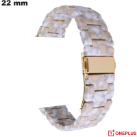 Pulsera Gris de Resina OnePlus para reloj de 22 mm - Calidad Premium