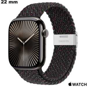 Buy 22 mm Black Elastic Bracelet for Apple Watch