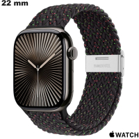 Comprar Bracelete de 22 mm para relógio Apple Watch Elástico Preto