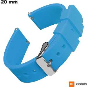 Koop Xiaomi Blauwe 20 mm Silicium Smartwatch Armband