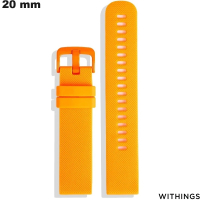 Pulsera de reloj inteligente de 20 mm Naranja Withings de calidad
