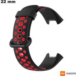 Cheap Xiaomi Black Rubber Bracelet for 22mm Watch