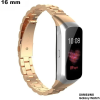 Koop Samsung 16 mm slimme horloge armband Goud