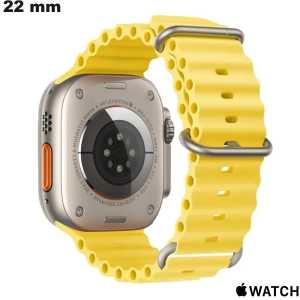 Kaufen Sie die Apple Watch Gelbe Antischweiß Smartwatch Armbanduhr