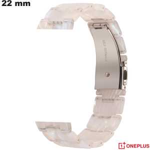 Acheter Bracelet Blanc de smartwatch OnePlus Résine 22 mm