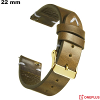 Pulsera Verde OnePlus de Cuero Verdadero ● Envío Gratis