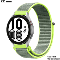 Bracciale 22 mm smartwatch Samsung Grigio Tessuto