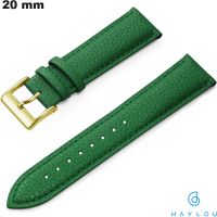 Vendita Bracciale Verde per orologio intelligente 20mm in pelle Haylou