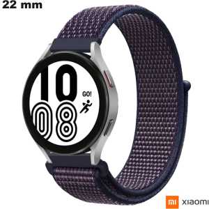 Vendita bracciale 22 mm orologio connesso Nylon Viola Xiaomi