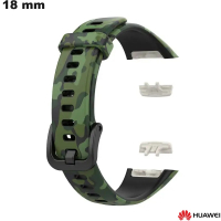 Acquistare Bracciale 18 mm Huawei camo Verde di orologio in Caucciù