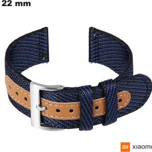 Comprar Pulsera Azul Xiaomi reloj inteligente 22 mm Tela