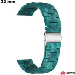 Armband 22mm Grün Huawei Resin Smartwatch # Premium-Qualität