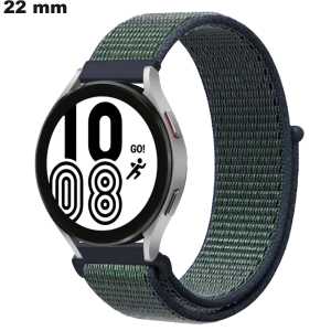 Pulsera 22 mm Verde Tejido de reloj | Envío Rápido