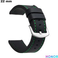 Buy Honor Black 22mm Smooth Grain Smartwatch Bracelet