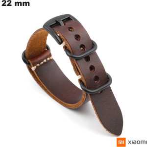 Pulsera de 22 mm para reloj inteligente Xiaomi Marrón barato