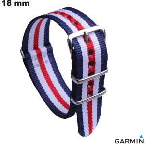 Armband 18mm für Multicolor Garmin Smartwatch Nylon günstig