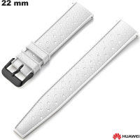 Armband Witte silicone 22 mm Huawei smartwatch goedkoop