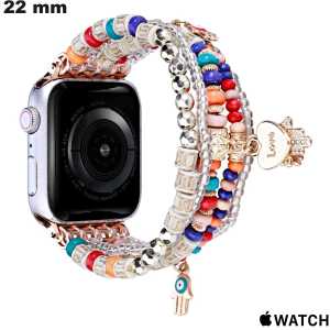 Multicolored Quality Pearl Bracelet for Apple Watch 22 mm