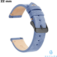 Vendita Bracciale Orologio Intelligente Haylou Blu Pelle Vera