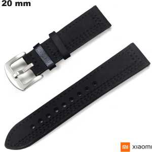 Comprar Bracelete de Couro Verdadeiro para Relógio Inteligente de 20mm Xiaomi