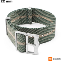 Braccialetto 22 mm Verde Nylon Xiaomi per smartwatch economico