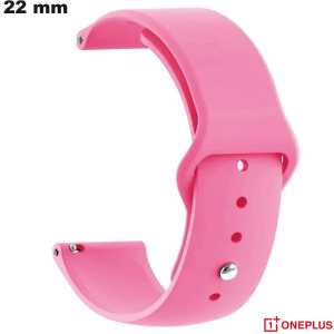 Bracciale OnePlus Rosa Caoutchouc 22mm orologio intelligente di qualità
