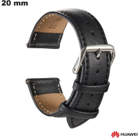 Armband Huawei Echte Leer Zwart Slimme Horloge van Kwaliteit