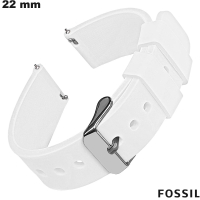 Vendita Bracciale Fossil per orologio connesso Bianco 22mm Silicone