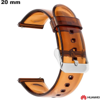 Bracelet PVC Huawei 20 mm Transparent smartwatch pas cher