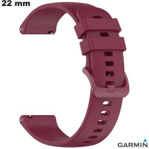 Armband 22 mm horloge Siliconen Paars Garmin ● Verzendkosten 3,99€