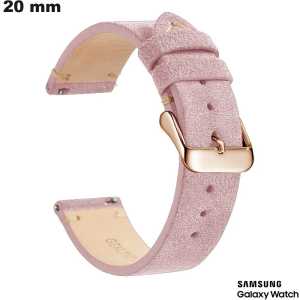 20mm Vintage Pink Samsung Smartwatch Bracelet of Quality