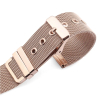 Acheter Comprar Bracelete milanês de relógio Fossil 18 mm Dourado rosa
