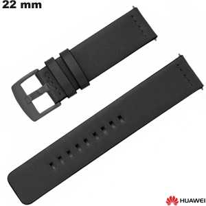 Acheter Bracelet Cuir véritable Huawei de smartwatch 22mm Noir