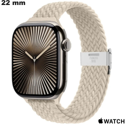 Bracelet Apple Watch 22 mm montre connectée léger Beige