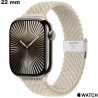 Acheter Bracelet Apple Watch 22 mm montre connectée léger Beige de qualité