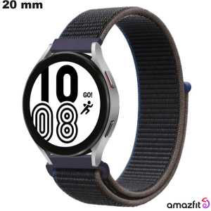 Verkauf Smartwatch-Armband Grau 20mm Amazfit Nylon