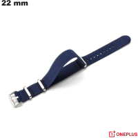 Bracelet 22mm montre Nylon OnePlus Bleu \ Port à 3,99€
