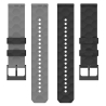 Acheter Bracelet Silicone Noir 20mm pour montre / Expédition 24h