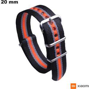 Pulsera Xiaomi Noir 20 mm Nylon reloj: Envío Gratis desde 20€