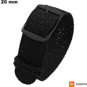 Pulsera 20mm Negro Nylon Xiaomi de reloj: Envío en 24h