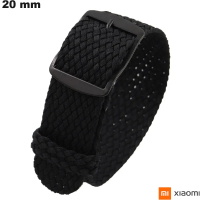 Bracciale 20mm Nero Nylon Xiaomi per orologio: Spedizione 24h