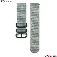 Bracciale 20 mm Tessuto per smartwatch Polar Grigio | Spedizione 24h