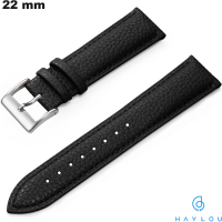 Koop Echt Leder Armband 22 mm Haylou Smartwatch