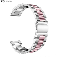 Bracelet Métal Oyster pour montre 20mm Argenté de qualité
