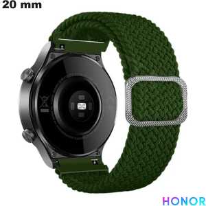 Comprar Pulsera de reloj Verde Honor 20 mm extensible Tela