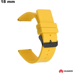 Bracelet Caoutchouc Badminton smartwatch Huawei Jaune
