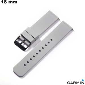 Koop Grijze 18mm Silicone Smartwatch Band Garmin